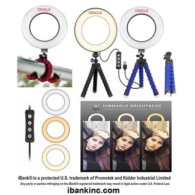iBank ® 6" Ring Light with Tripod Stand